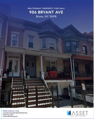 More details for 906 Bryant Ave, Bronx, NY - Residential for Sale