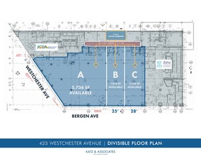 425 Westchester Ave, Bronx, NY for rent Floor Plan- Image 2 of 2