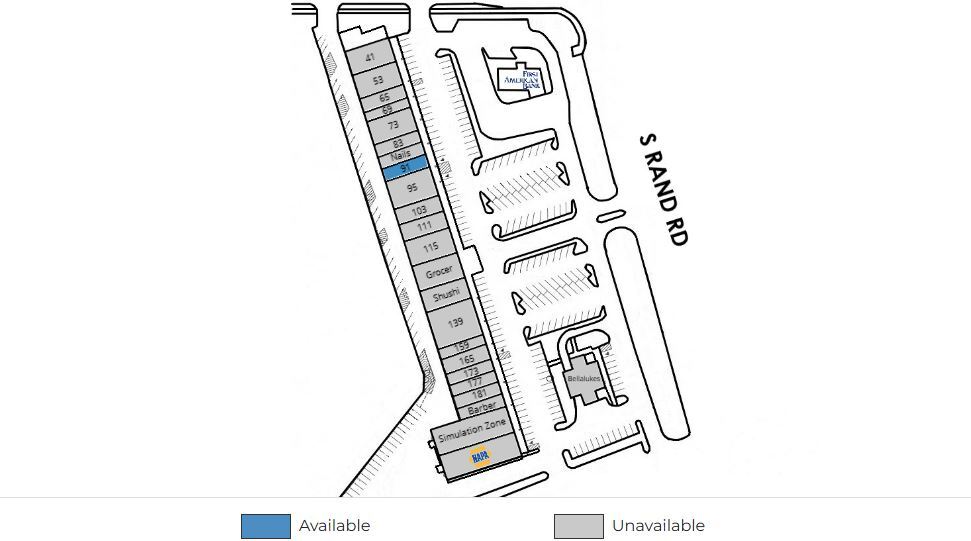 33-193 S Rand Rd, Lake Zurich, IL for rent - Site Plan - Image 2 of 6