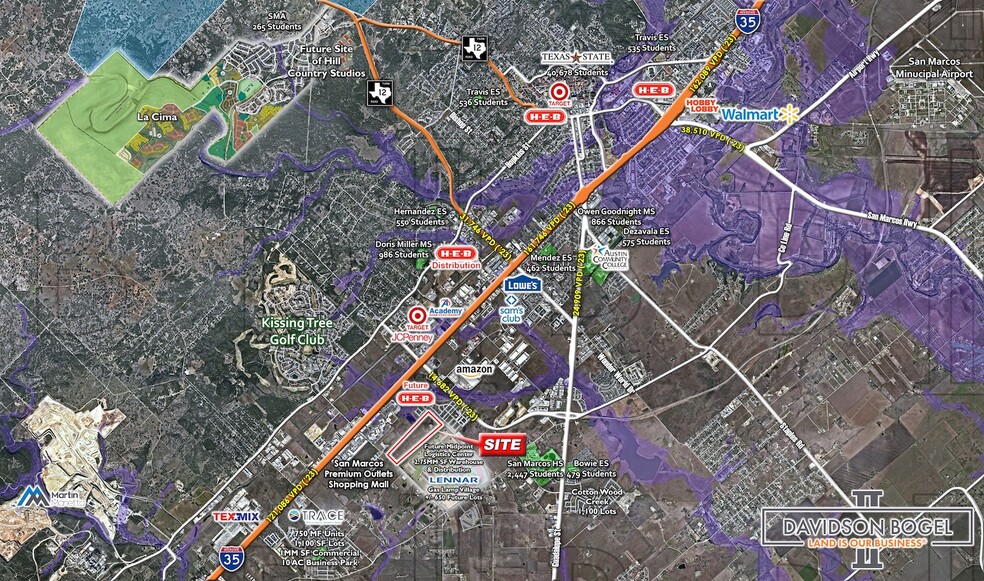 I-35 & Center Point Rd., San Marcos, TX for sale - Building Photo - Image 2 of 2