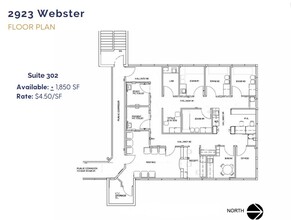 2923 Webster St, Oakland, CA for rent Floor Plan- Image 1 of 1