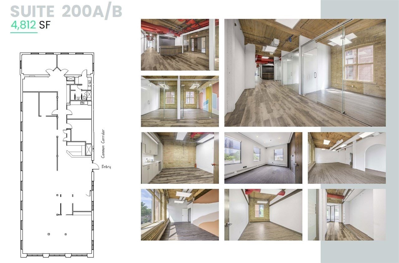 550-554 Queen St E, Toronto, ON to rent Floor Plan- Image 1 of 1