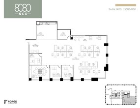 8080 N Central Expy, Dallas, TX for rent Floor Plan- Image 1 of 5