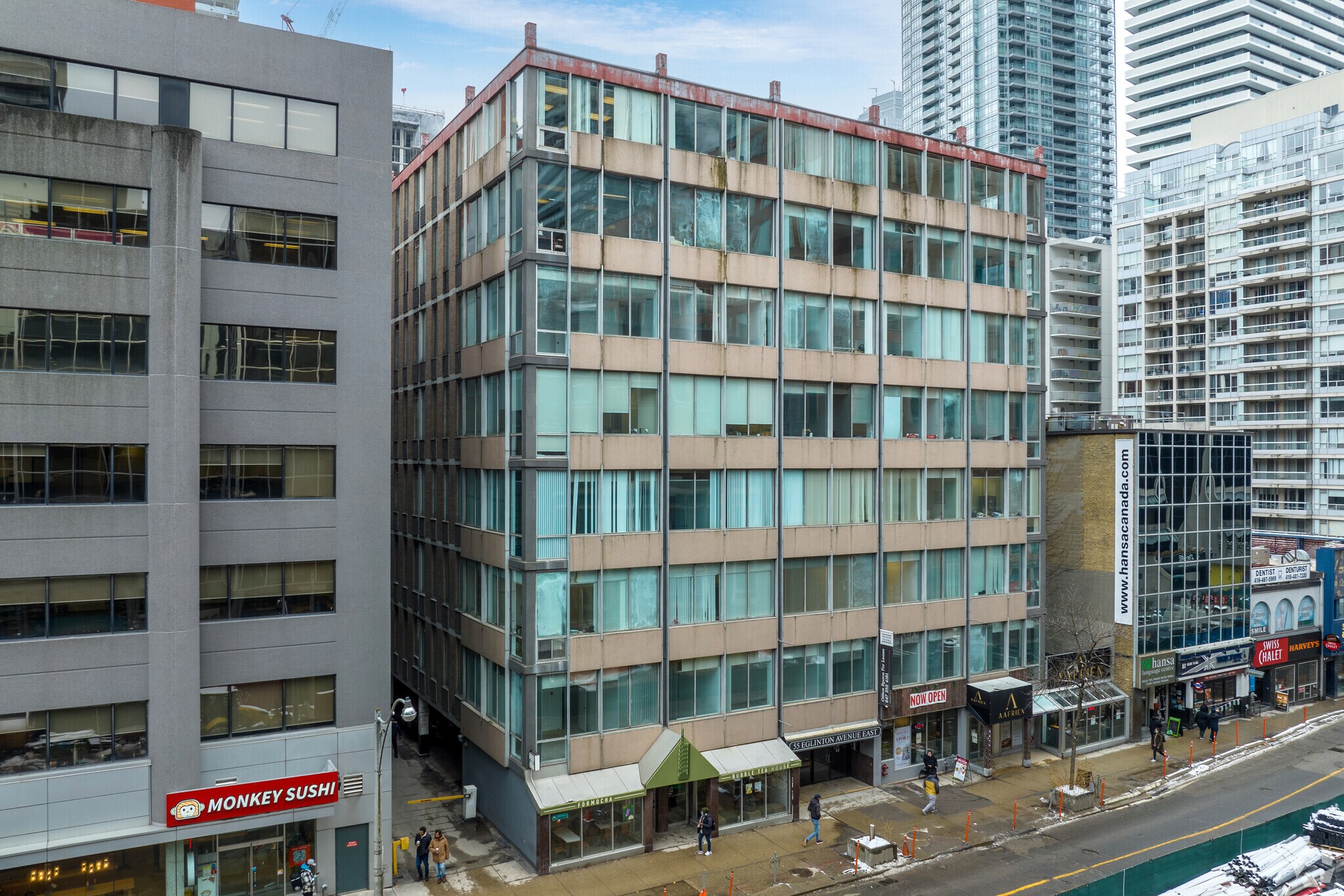 55 Eglinton Av E, Toronto, ON to rent Building Photo- Image 1 of 6