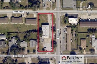 203 N Fiske Blvd, Cocoa, FL - AERIAL map view