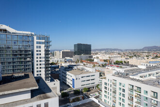 3008 Wilshire Blvd, Los Angeles, CA - aerial  map view