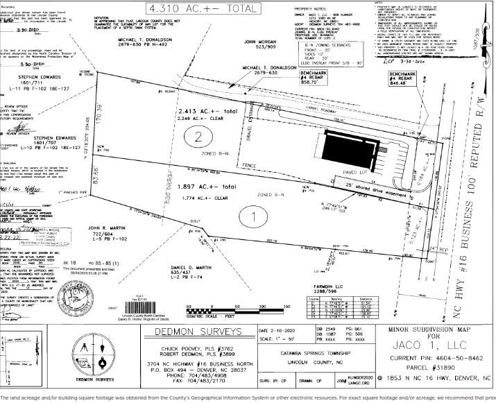 1853 N Nc-16 Hwy, Denver, NC for sale - Building Photo - Image 2 of 2