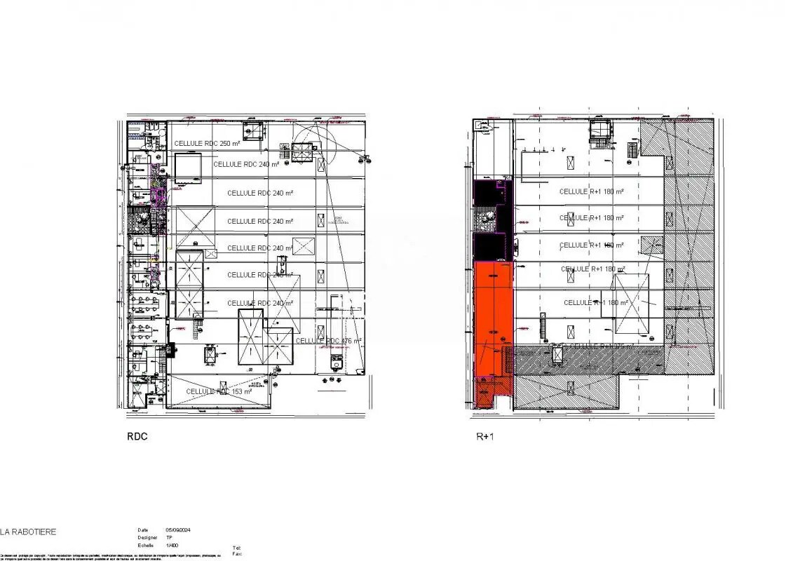 Light Industrial in Saint-Herblain to rent Floor Plan- Image 1 of 2
