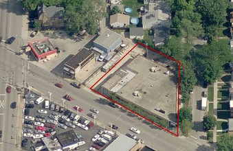 5707 N Northwest Hwy, Chicago, IL - aerial  map view