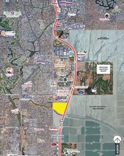 South of SWC Talking Stick Way & 101 loop, Scottsdale, AZ - aerial  map view