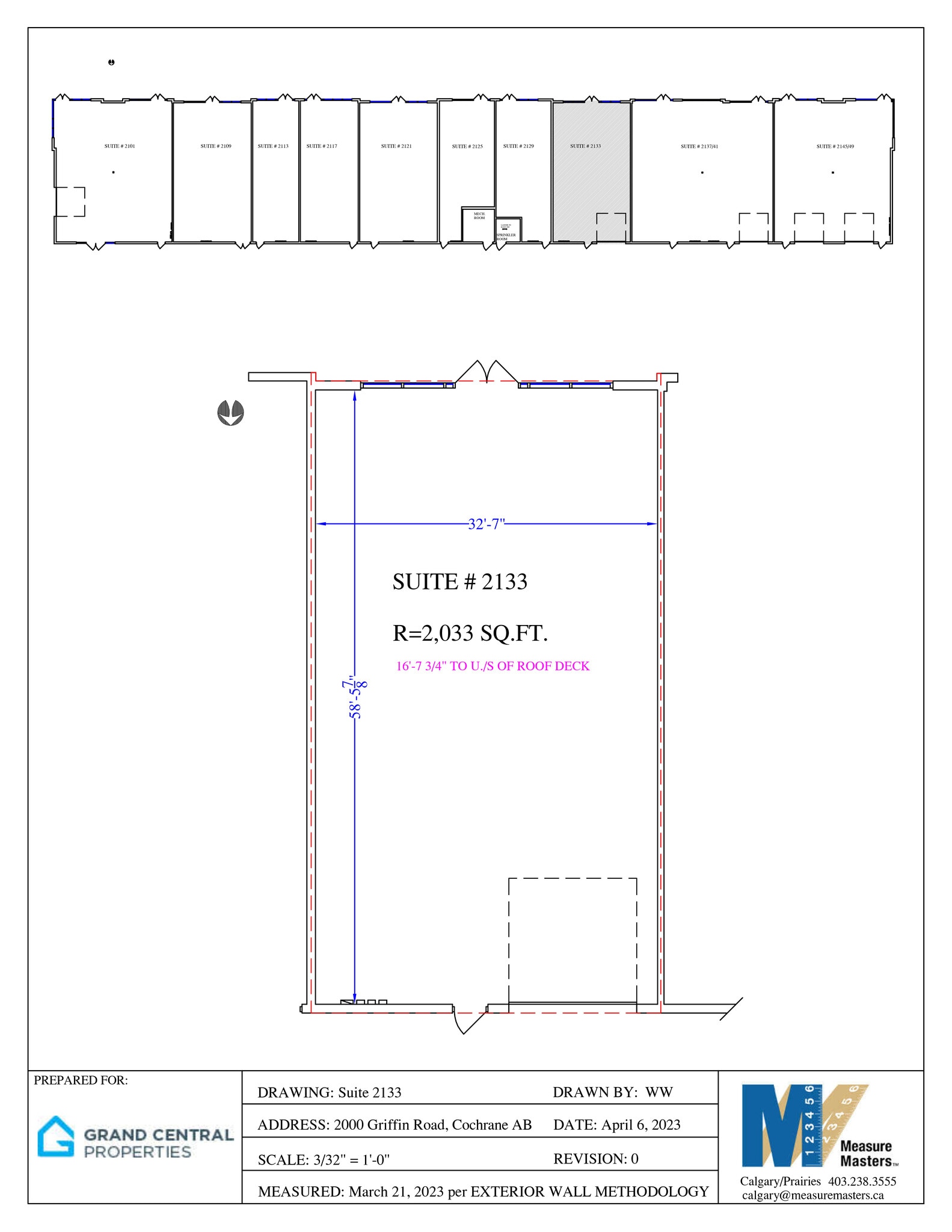 239 Griffin Rd, Cochrane, AB to rent Site Plan- Image 1 of 1