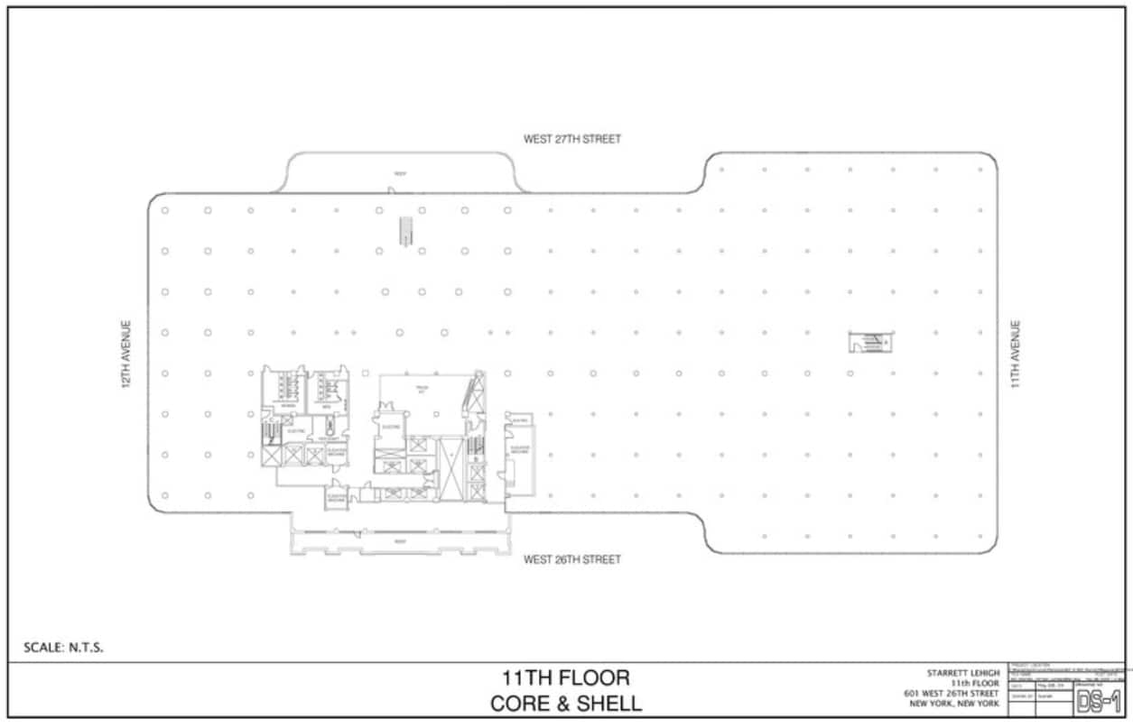601 W 26th St, New York, NY to rent Floor Plan- Image 1 of 9