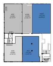 309 E 8th St, Los Angeles, CA for rent Floor Plan- Image 2 of 2