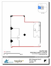 2001 Sheppard Ave E, Toronto, ON for rent Site Plan- Image 1 of 1