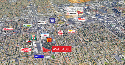 7138 Shoup Ave, Canoga Park, CA - aerial  map view