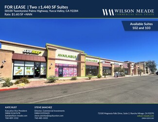 More details for 58080 Twentynine Palms Hwy, Yucca Valley, CA - Office/Retail for Rent