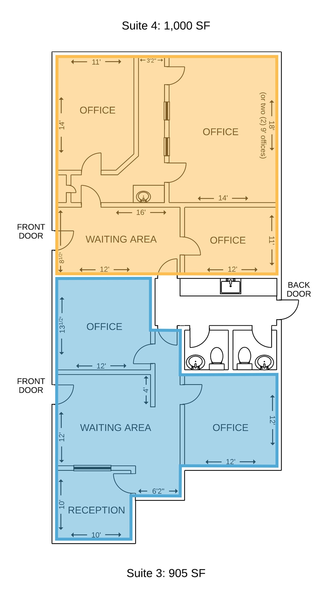 3470 S Sherman St, Englewood, CO to rent Floor Plan- Image 1 of 1