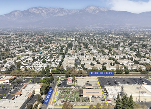 9445 Foothill Blvd, Rancho Cucamonga, CA - aerial  map view - Image1