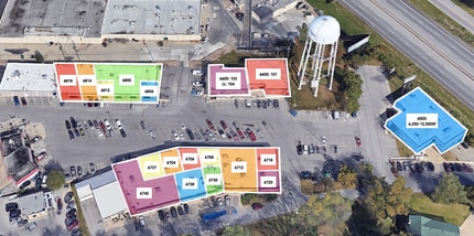 6700 NW Tower Dr, Platte Woods, MO - AERIAL  map view