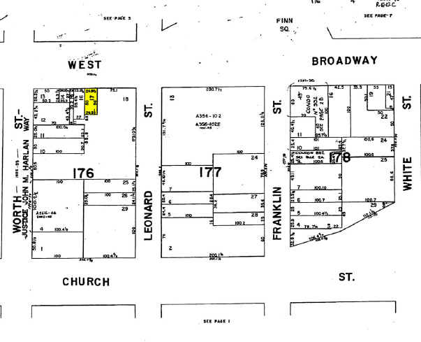 179 Broadway, New York, NY for rent - Plat Map - Image 2 of 15