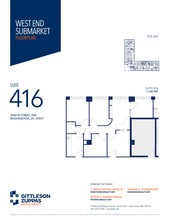 2440 M St NW, Washington, DC for rent Floor Plan- Image 1 of 1