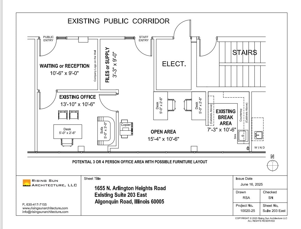1655 N Arlington Heights Rd, Arlington Heights, IL to rent Floor Plan- Image 1 of 5