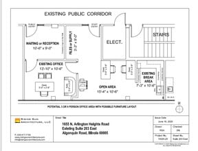 1655 N Arlington Heights Rd, Arlington Heights, IL to rent Floor Plan- Image 1 of 5