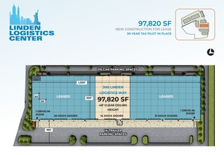 Tremley Point Rd, Linden, NJ for rent Site Plan- Image 2 of 2