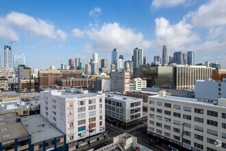 214-228 E 11th St, Los Angeles, CA - AERIAL map view