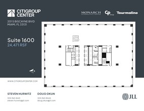 201 S Biscayne Blvd, Miami, FL for rent Site Plan- Image 1 of 1