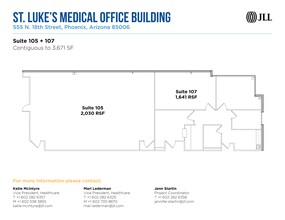 555 N 18th St, Phoenix, AZ for rent Site Plan- Image 2 of 3