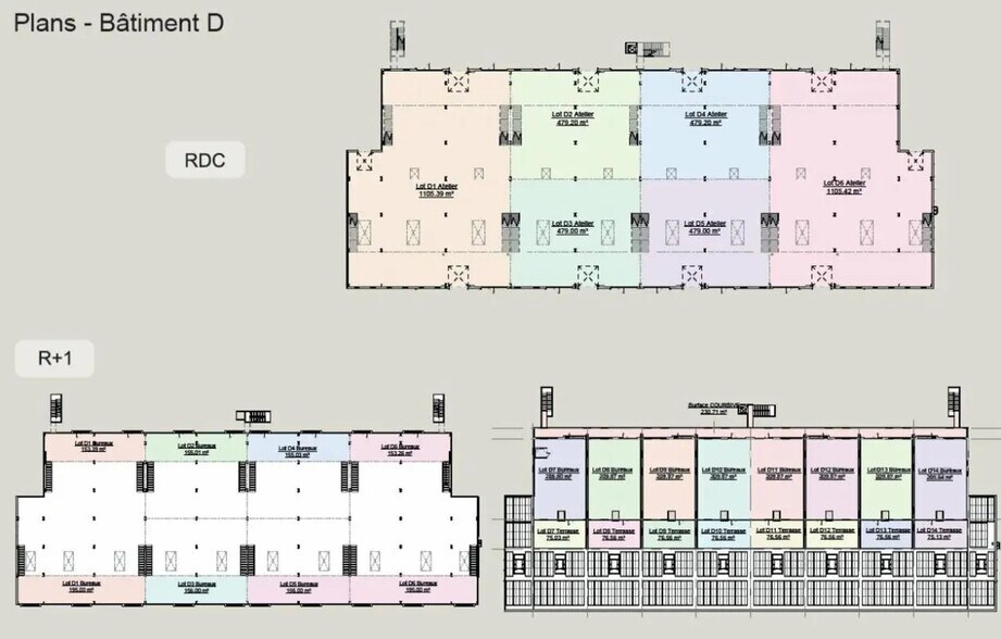Light Industrial in Dijon to rent - Floor Plan - Image 3 of 18