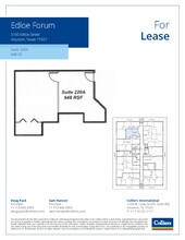 3100 Edloe St, Houston, TX for rent Floor Plan- Image 1 of 1