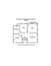 722 S Denton Tap Rd, Coppell, TX for rent Floor Plan- Image 1 of 11