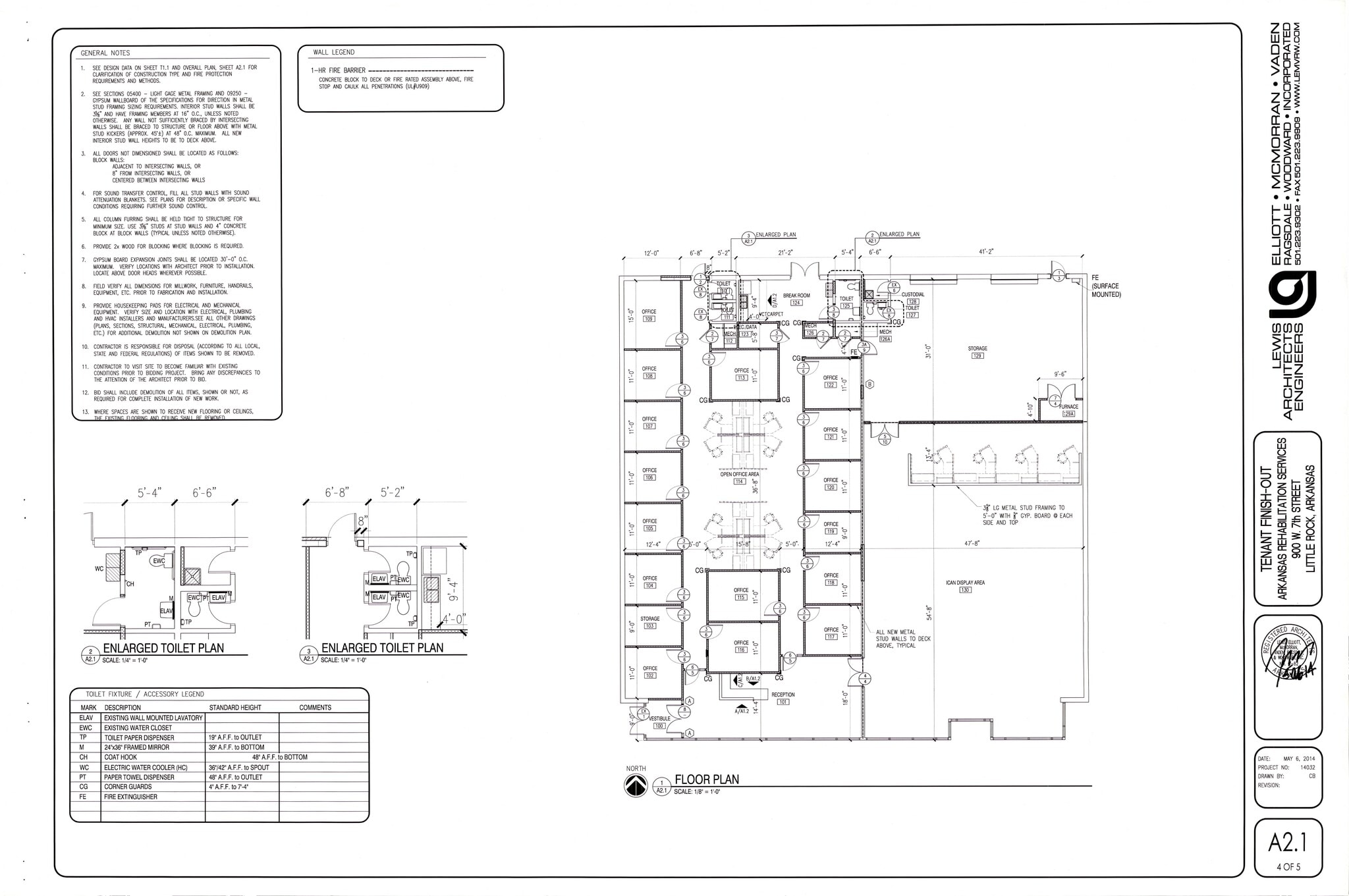 900 W 7th St, Little Rock, AR to rent Site Plan- Image 1 of 4