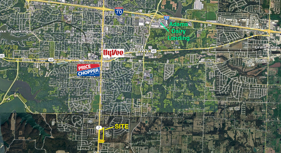 Highway & Lake Village Blvd, Blue Springs, MO for sale - Building Photo - Image 1 of 1