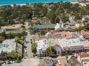 Dolores & 7th, Carmel, CA - aerial  map view