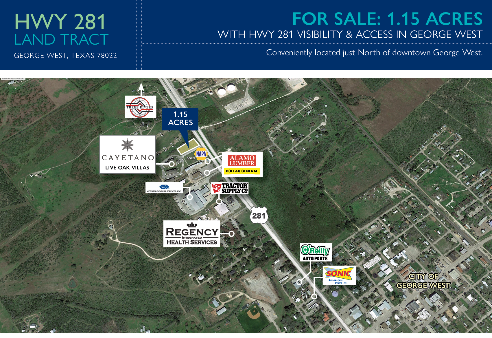 0 Hwy 281, George West, TX for sale Building Photo- Image 1 of 3