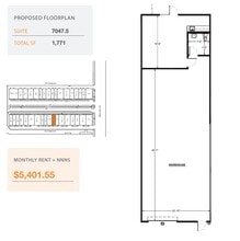 7059-7077 1/2 Vineland Ave, North Hollywood, CA to rent Floor Plan- Image 1 of 1