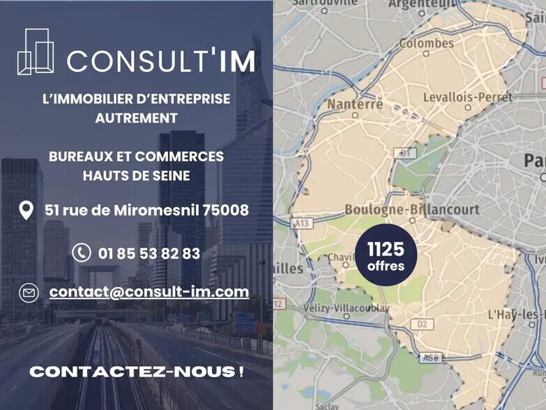 52 Rue De La Belle Feuille, Boulogne-Billancourt to rent - Building Photo - Image 3 of 3