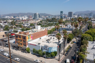 6151-6159 Santa Monica Blvd, Los Angeles, CA - aerial  map view - Image1