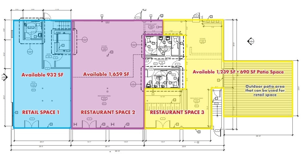 622-628 E Anaheim St, Long Beach, CA to rent Floor Plan- Image 1 of 1