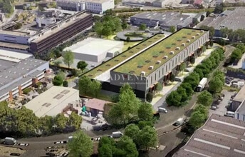 Bobigny - Aerial map view