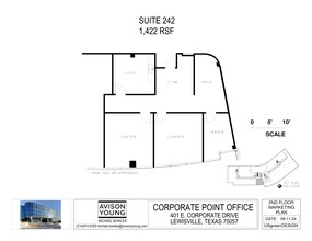 401 E Corporate Dr, Lewisville, TX for rent Site Plan- Image 1 of 1