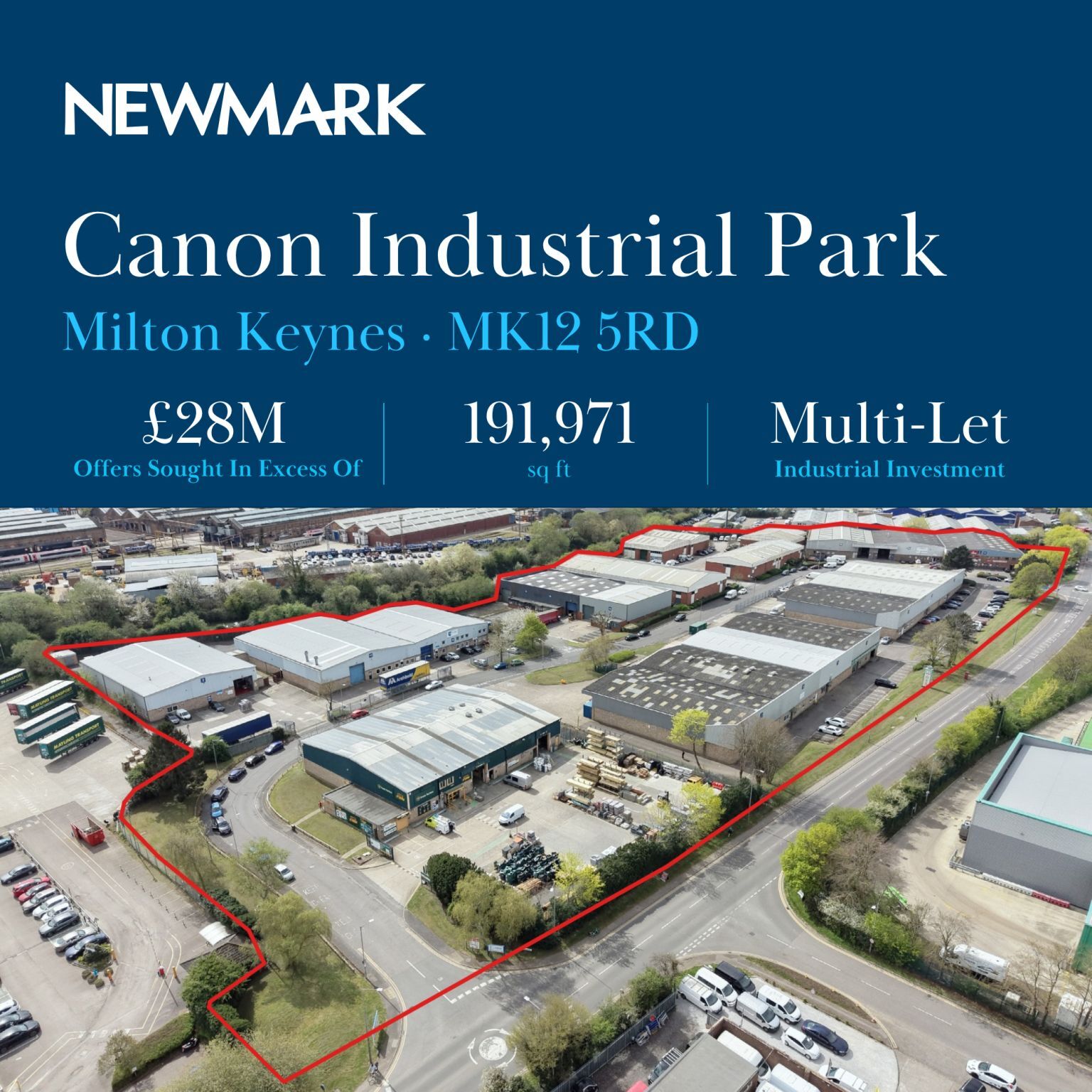 Canon Industrial Park portfolio of 11 properties for sale on LoopNet.co.uk Aerial- Image 1 of 12