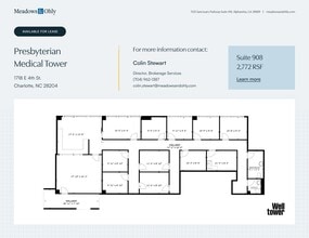 1718 E 4th St, Charlotte, NC to rent Site Plan- Image 1 of 2