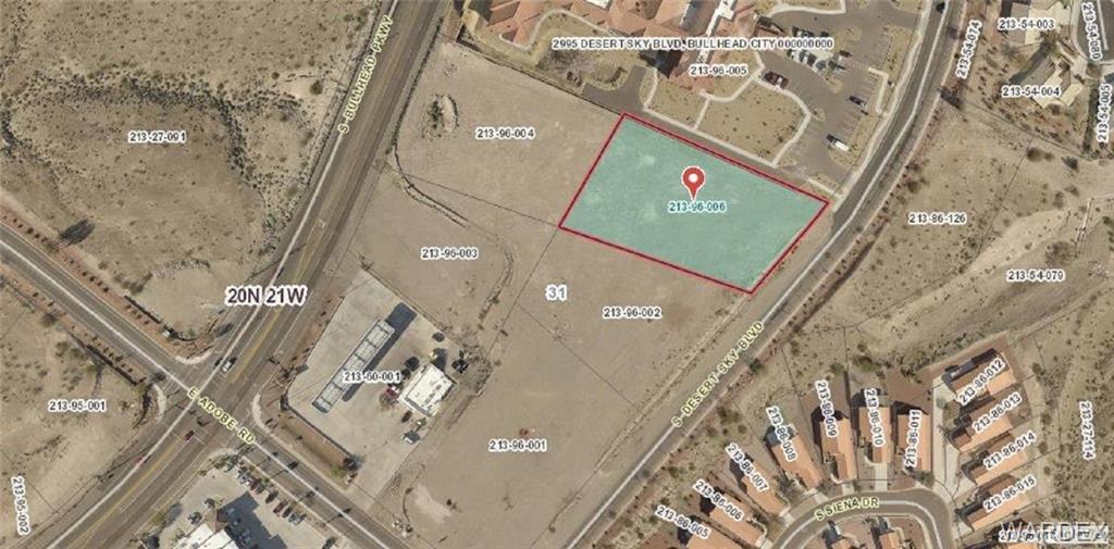 3021 Desert Sky Blvd, Bullhead City, AZ for sale Plat Map- Image 1 of 1