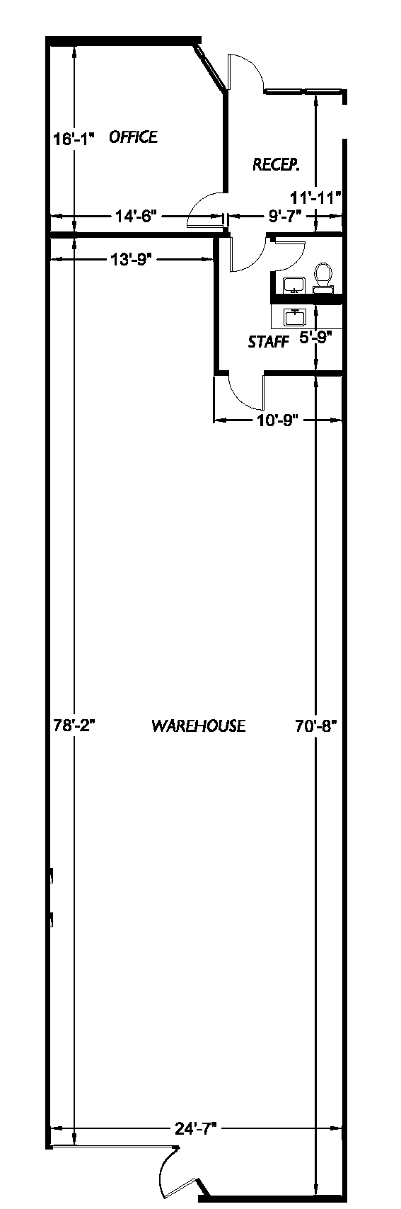 679-699 Strander Blvd, Tukwila, WA to rent Floor Plan- Image 1 of 1