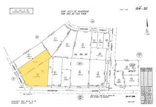 10391 Arlington Ave, Riverside, CA for sale Plat Map- Image 1 of 1