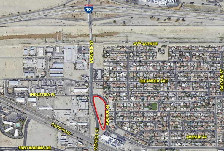 SEC Monroe St & Ave 44, Indio, CA for sale - Building Photo - Image 1 of 3